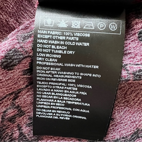 Ba&sh Soa floral patterned v-neck midi dress 17641 - Picture 15 of 15